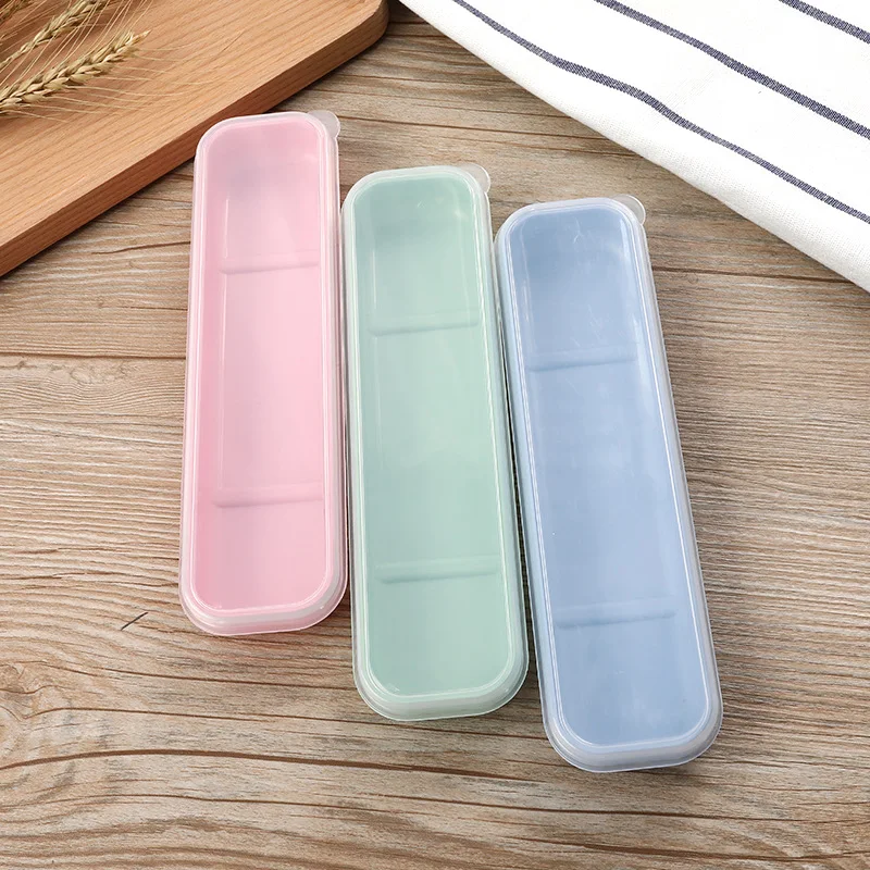 Bamboo Cutlery Travel - Geschirr Box Tragbare Besteck Fall Löffel