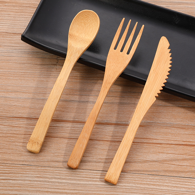 3 teile/satz Bambus Besteck Se – Bamboo Cutlery Travel Bewertung und Preis