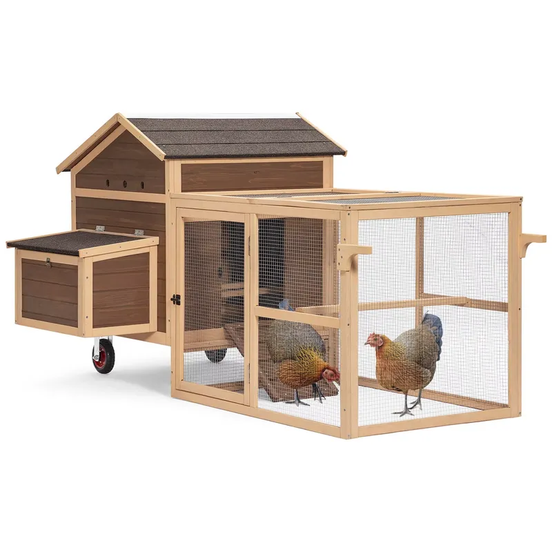 Großer Nachhaltiger Holz-Hühne – Sustainable Living Walla Walla Bewertung und Preis
