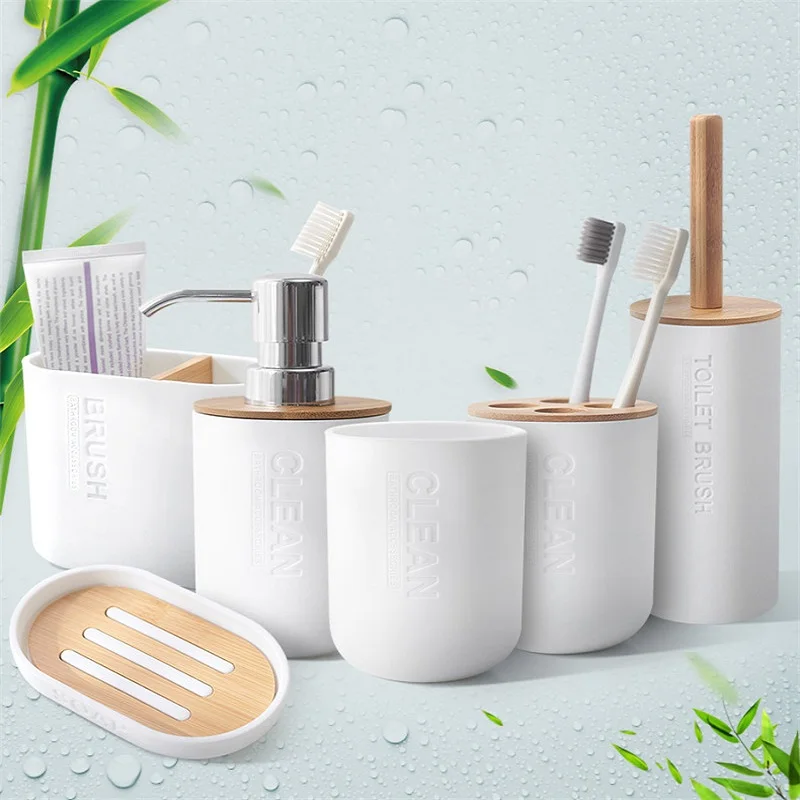 1pc Bad Zubehör Seife Spender  – Dish Brush Bamboo Bewertung und Preis