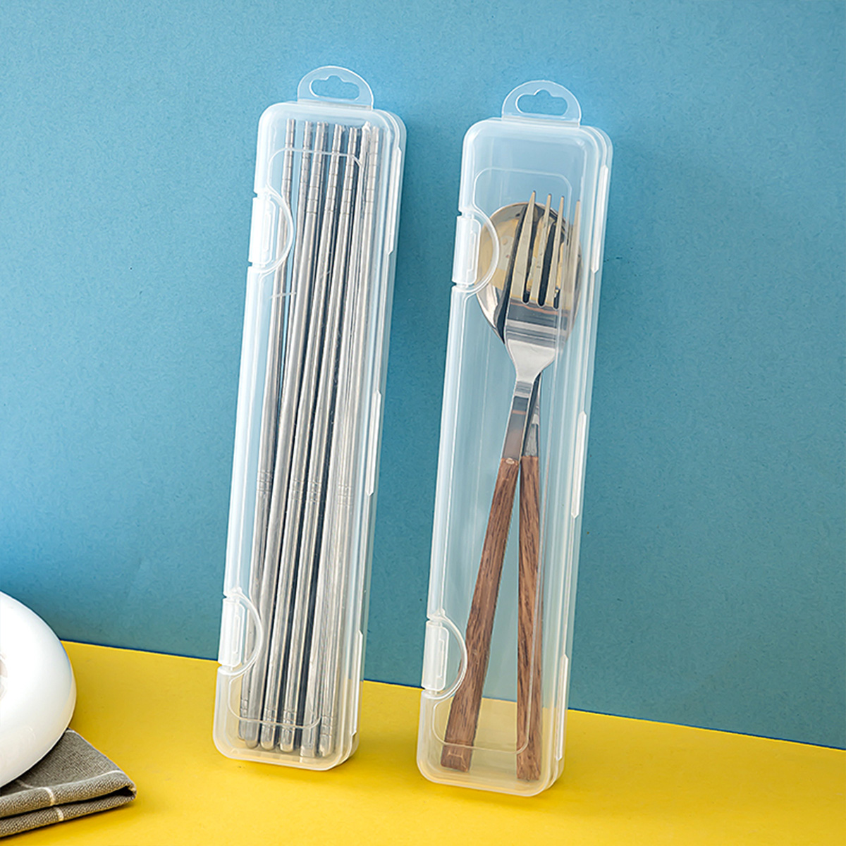 Tragbare transparente Geschirr – Bamboo Cutlery Travel Bewertung und Preis