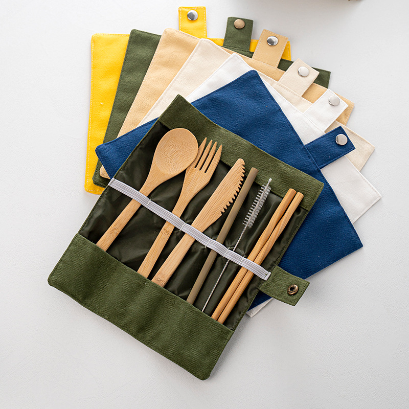 Bambus-Reisegeschirr, wiederve – Bamboo Cutlery Travel Bewertung und Preis